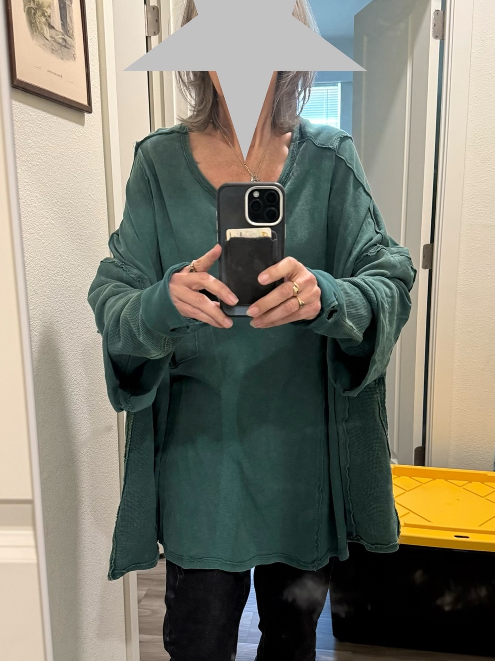 Free People We The Free Full Swing Tunic Top
Forest Green - Picture 3 of 3